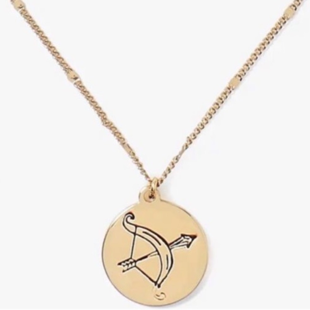 $68 Kate Spade Zodiac ‘into the stars’ Sagittarius Confident  Pendant Necklace
